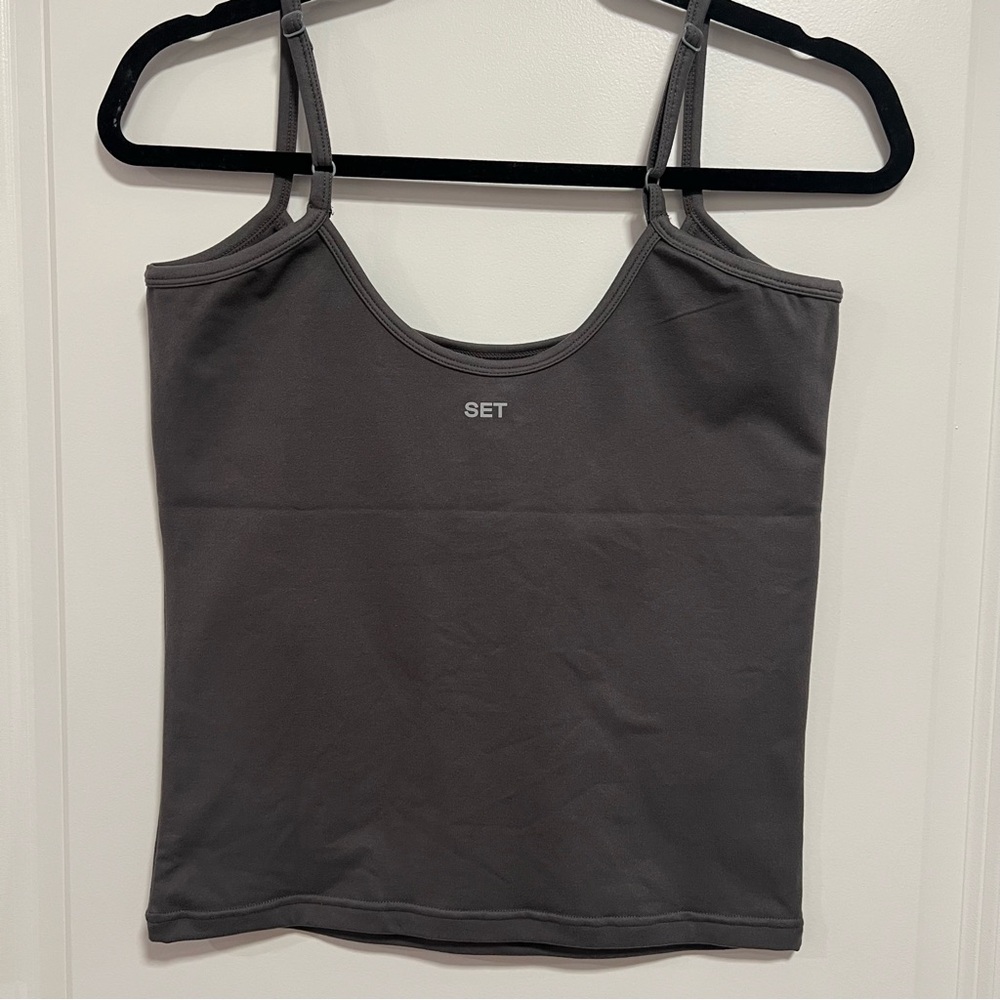 No longer available SET Active FormCloud Tank Top – Gray – Size L